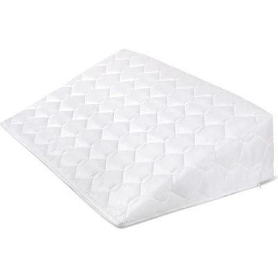 Bellatex Klínový podhlavník s proševem bílý 80x50x20