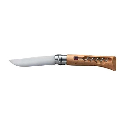 Opinel Gourmet, kapesní zavírací nůž s vývrtkou VRI10vývrt