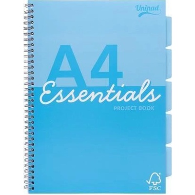 PUKKA PAD Pukka Pad Spirálový sešit Unipad Essentials Project Book mix vzorů A4 linkovaný