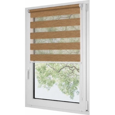 Dekodum Roleta Den a Noc neinvazivní Premium Čokoláda 53 x 150 cm