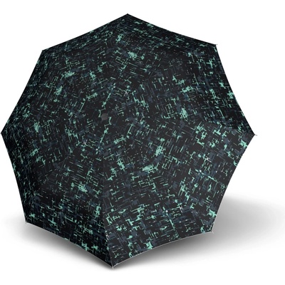 Knirps RE³ Duomatic Structure Mint lehký automatický deštník