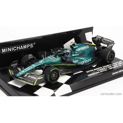 Minichamps Aston martin F1 Amr22 Team Aramco Cognizart N 5 Japan Gp 2022 Sebastian Vettel Zelená čierna 1:43