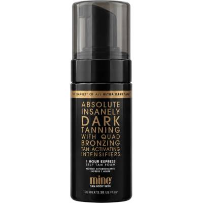 MineTan Absolute Ultra Dark Expresní Samoopalovací Lehká Pěna 100 ml