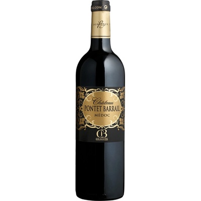 Maison le Star Médoc Cru Bourgeois AOP Château Pontet-Barrail Suché červené, 0,75 l (holá láhev)