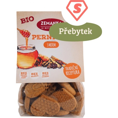 Biopekárna Zemanka Medové Bio perníčky 100 g – Hledejceny.cz