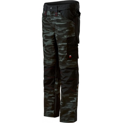 Rimeck Vertex Camo W09 pracovní kalhoty pánské camouflage dark gray