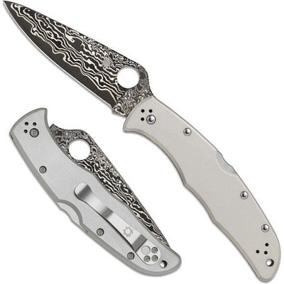 Spyderco Endura 4 Titanium Damascus