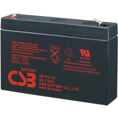 CSB GP672 6V 7,2Ah