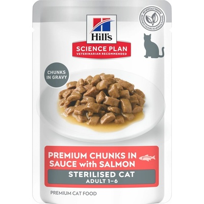 Hill's Science Plan sterilised losos 12 x 85 g