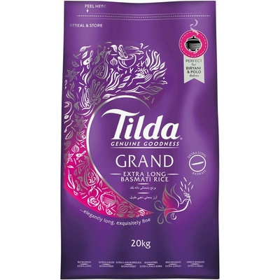 Tilda Extra dlouhá Basmati rýže 20 kg