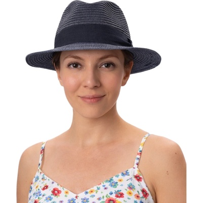 Stetson Letní modrý fedora klobouk od Fiebig Traveller Toyo modrý /2478520