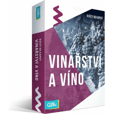 Albi Kvízy do vrecka Vinárstvo a víno 50 kariet