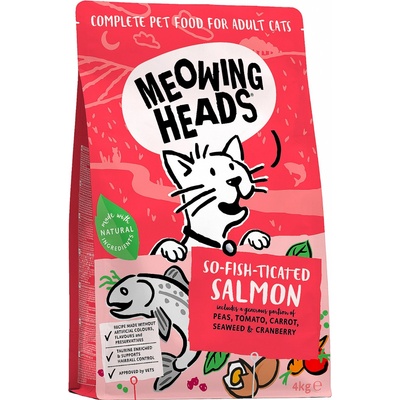 MEOWING HEADS So fish ticated Salmon 4 kg