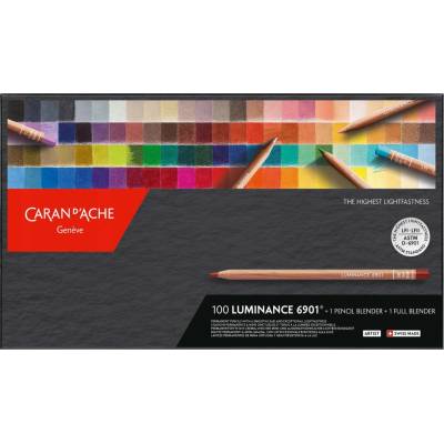 Caran d'Ache Luminance pastelky 6901 100 farieb