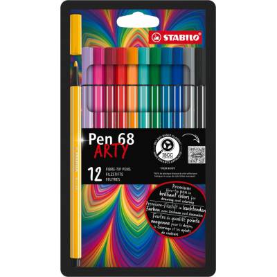 Stabilo Pen 68 12 farieb