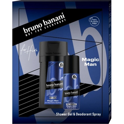 Bruno Banani Magic Man deospray 150 ml + sprchový gel 250 ml dárková sada – Hledejceny.cz
