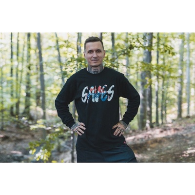 UNISEX s DLOUHÝM RUKÁVEM SAVES HELP 5yrs Black SHPT001 – Hledejceny.cz