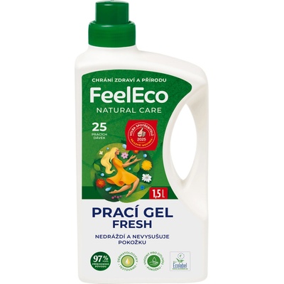 FeelEco Prací gel Fresh 1,5 l, 25 PD