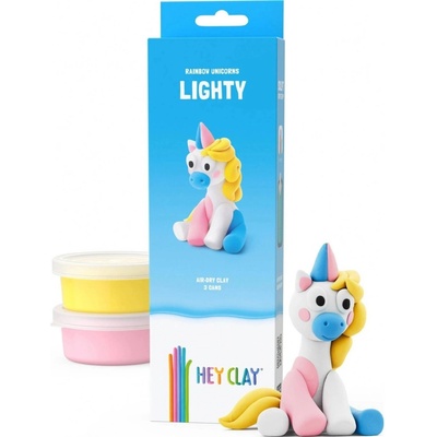 TM Toys Hey Clay Jednorožec Lighty