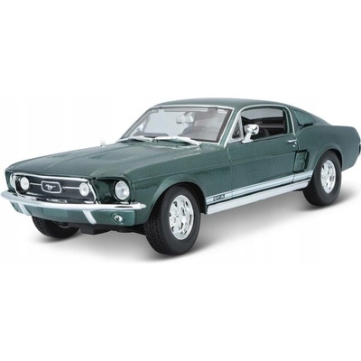 Maisto Ford Mustang Fastback 1967 zelená metalíza 1:18