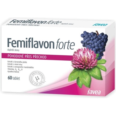 Favea Femiflavon Forte 60 tablet – Hledejceny.cz