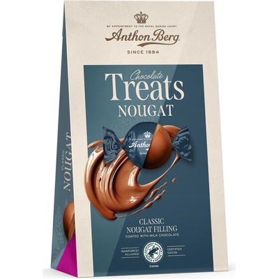 Anthon Berg Čokoládové pralinky s nugátem 112 g