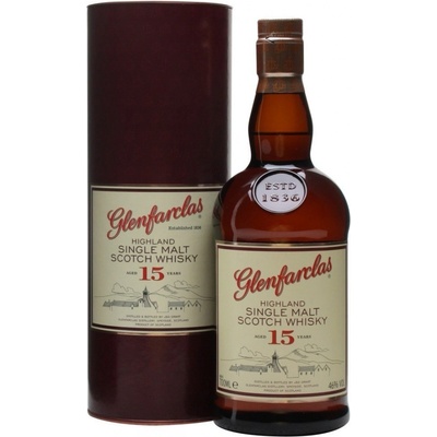 Glenfarclas 15y 46% 0,7 l (tuba)