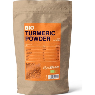 GymBeam BIO Kurkuma prášok 250 g