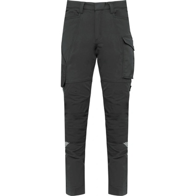 Kariban WK746 pracovné strečové nohavice unisex tmavosivá