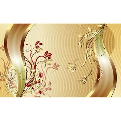 Preinterier FT3731 Fototapeta na stenu Zlaté ornamenty vlies 104cm x 70cm
