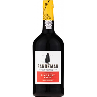 Sandeman Port Ruby 19% 0,75 l (čistá fľaša)