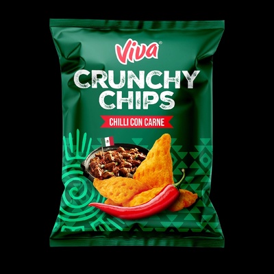 VIVA crunchy chips - chilli con carne 50 g