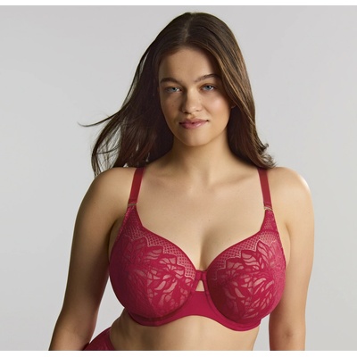 Panache Sculptresse podprsenka vysoká nevyztužená raspberry