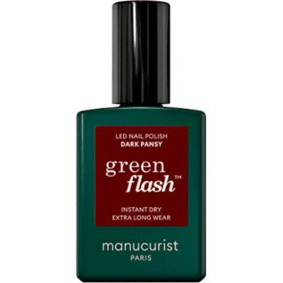 Manucurist Gelový lak na nehty Green Flash™ LED Nail Polish 15 ml Red Coral