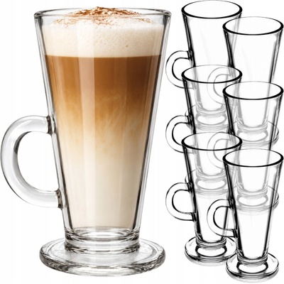 Kadax Sklenice na latte 6 x 260 ml