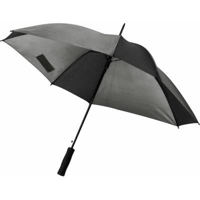 Automatický štvorcový dáždnik grey/ čierna P1241607