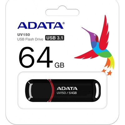 ADATA DashDrive UV150 64GB AUV150-64G-RBK – Hledejceny.cz