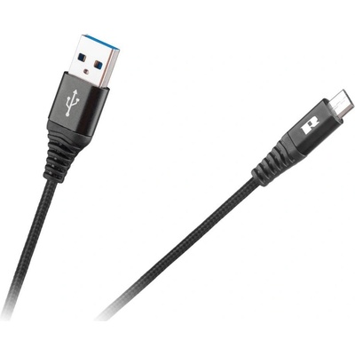 Rebel RB-6000-100-B USB - micro USB, 1m, černý