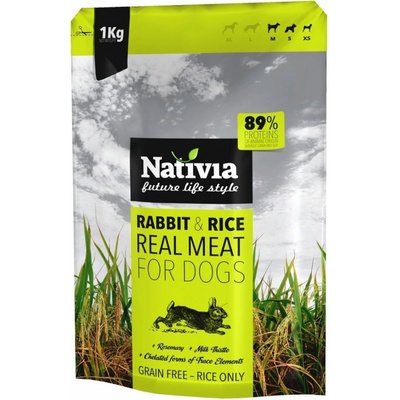Nativia Real Meat Rabbit & Rice 1 kg