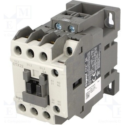 LEGRAND CTX3 3P 9A 1NO1NC 230V AC