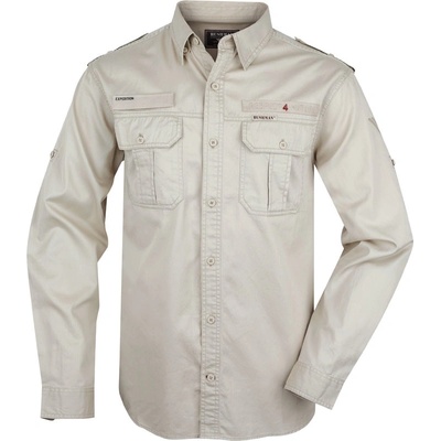 Bushman košile Hammer beige – Hledejceny.cz