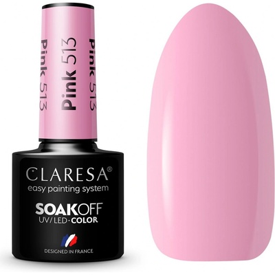 Claresa Gél lak Pink 513 5 g