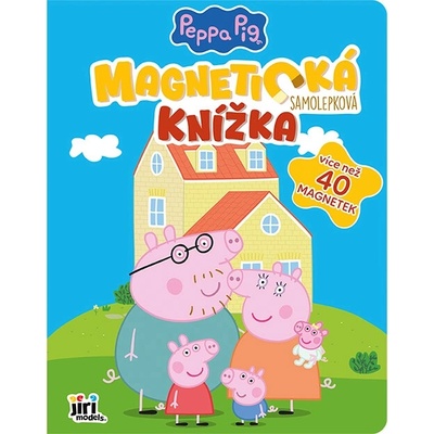 Magnetická samolepková knížka Prasátko Peppa
