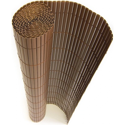 Bambusová rohož - BAMBOO MAT - B, výška 1,5 m (Hnědá bambusová stínící rohož)