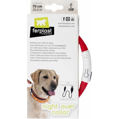 Ferplast LED svietiaci obojok