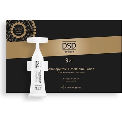 DSD de Luxe 9.4 Aminopropyrrol + Melatonin Lotion Vlasová voda proti vypadávání vlasů 10 x 10 ml