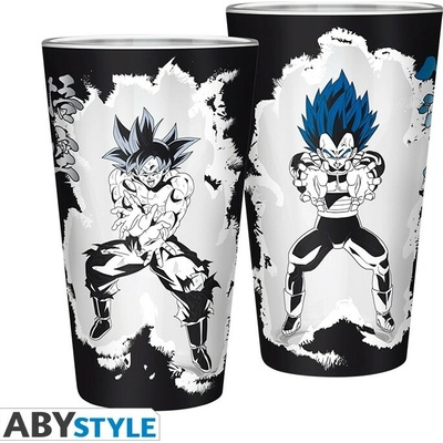 Dragon Ball Sklenička Super Goku Vegeta 400 ml