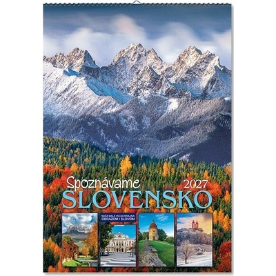 Nástenný Spoznávame Slovensko 2027