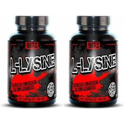 Best Nutrition L-Lysine 120 kapslí