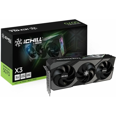 Inno3D GeForce RTX 5070 iChill X3 12GB GDDR7 C50703-12D7X-195065H